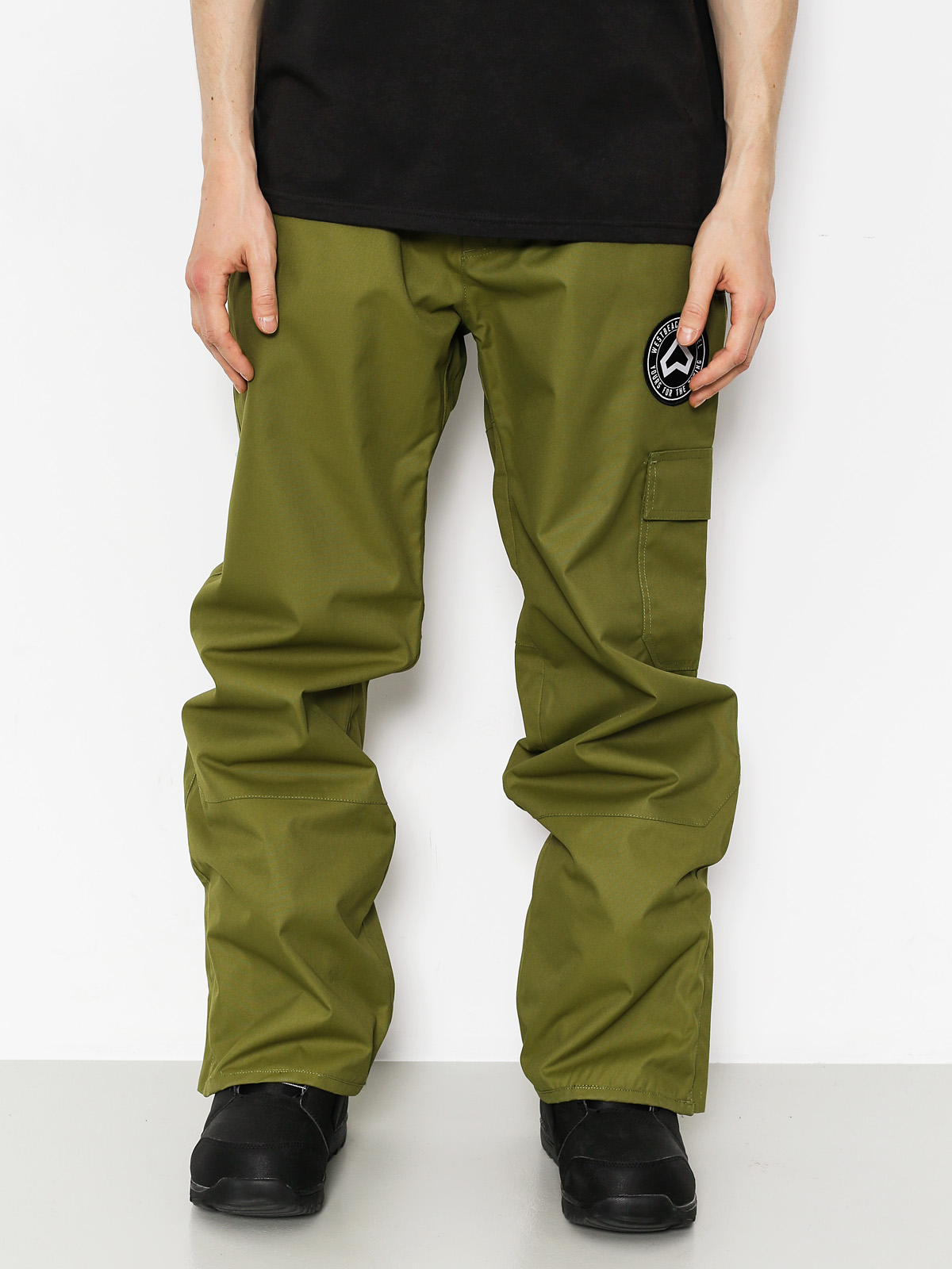 Mens Westbeach Snowboard pants Upstart Pant (combat green)