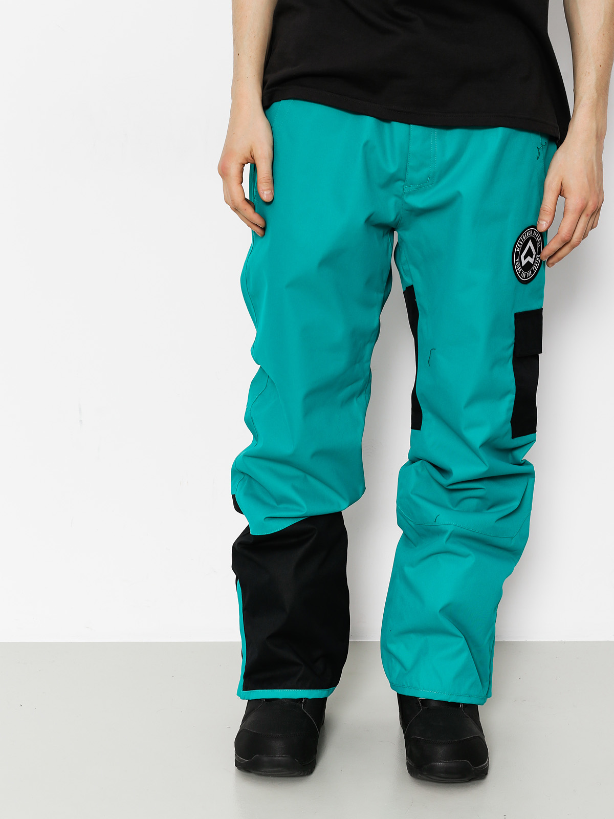 Mens Westbeach Snowboard pants Upstart Pant (dark teal)