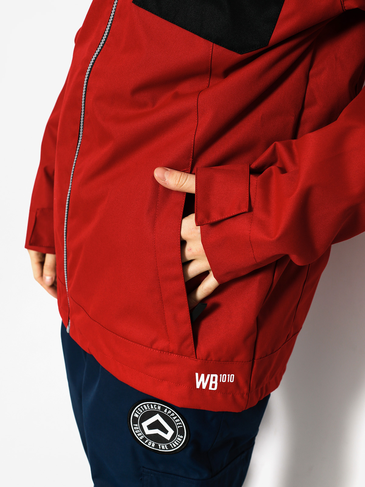 Westbeach Snowboard jacket Dauntless Jacket - red (chilli red/black)