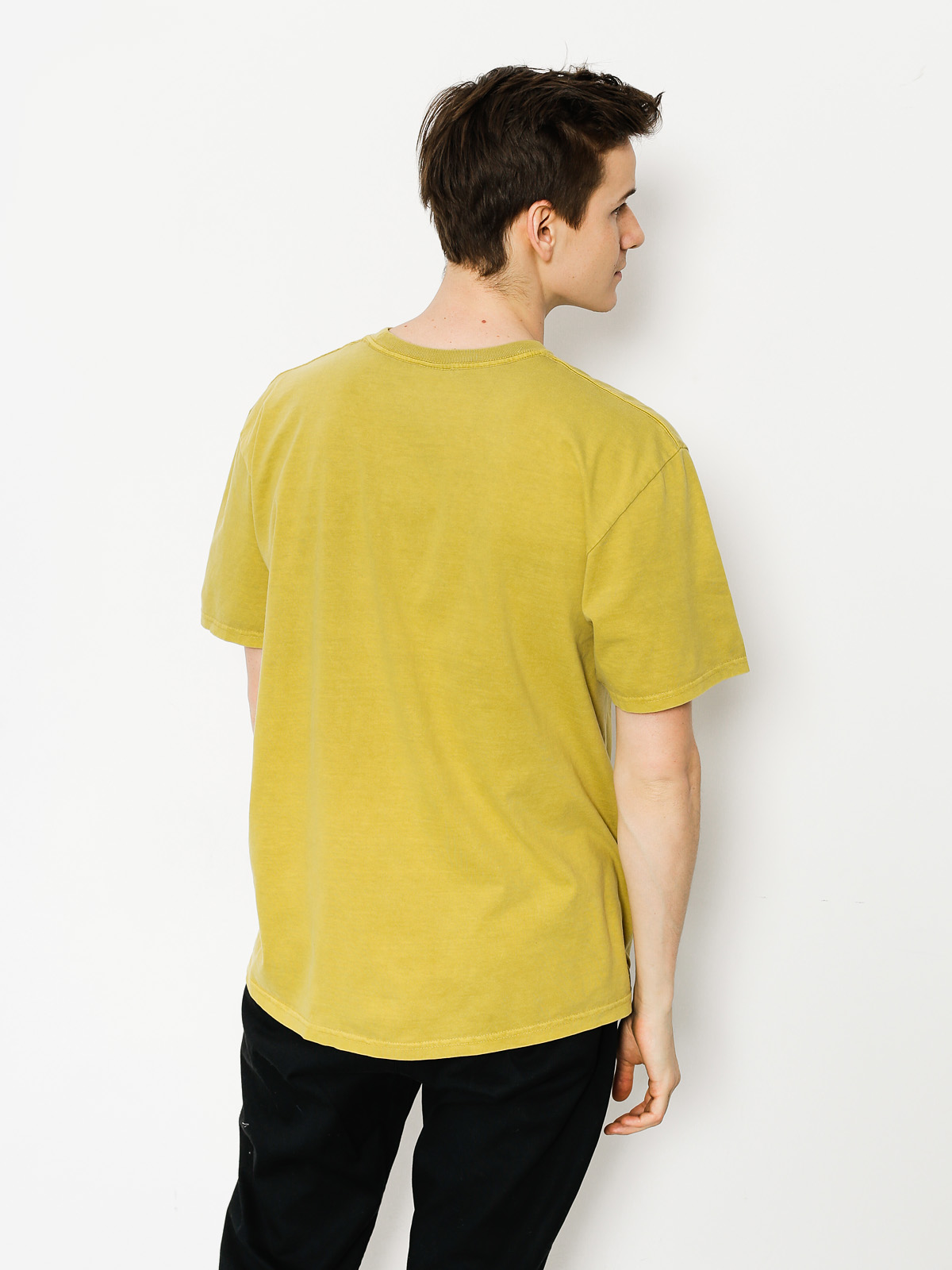 Stussy T-shirt Vintage Stock Pig Dyed (mustard)