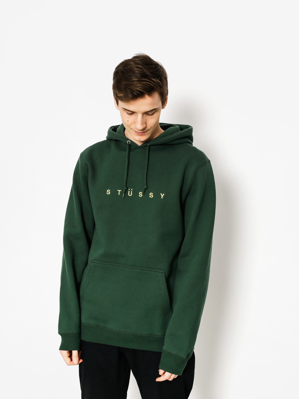 stussy helvetica hoodie