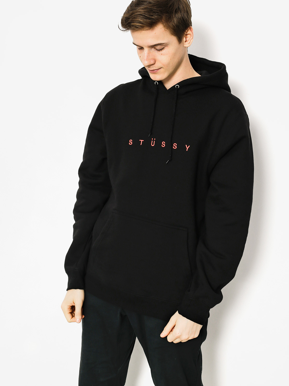 stussy helvetica hoodie