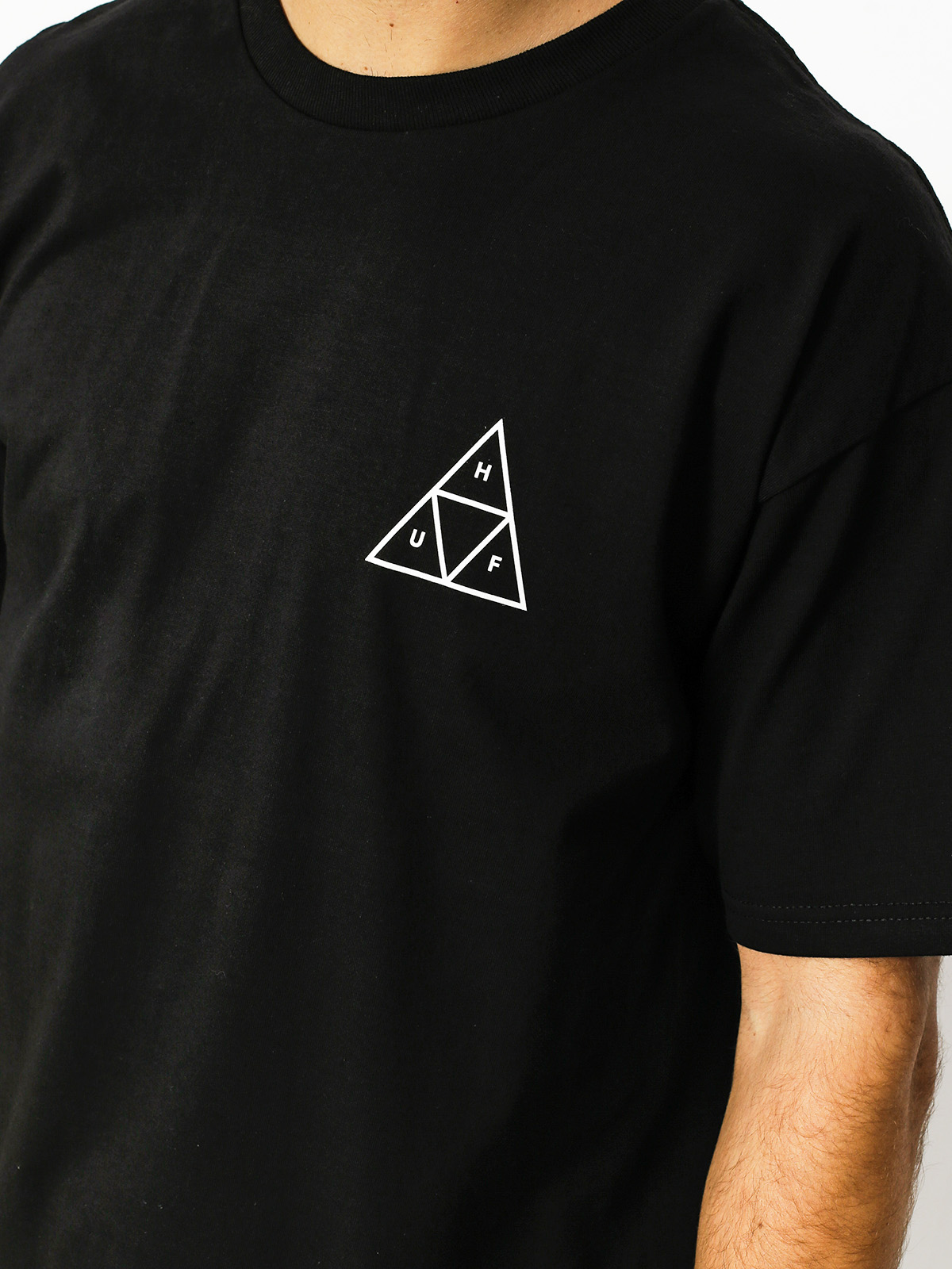HUF T-shirt Triple Triangle (black)