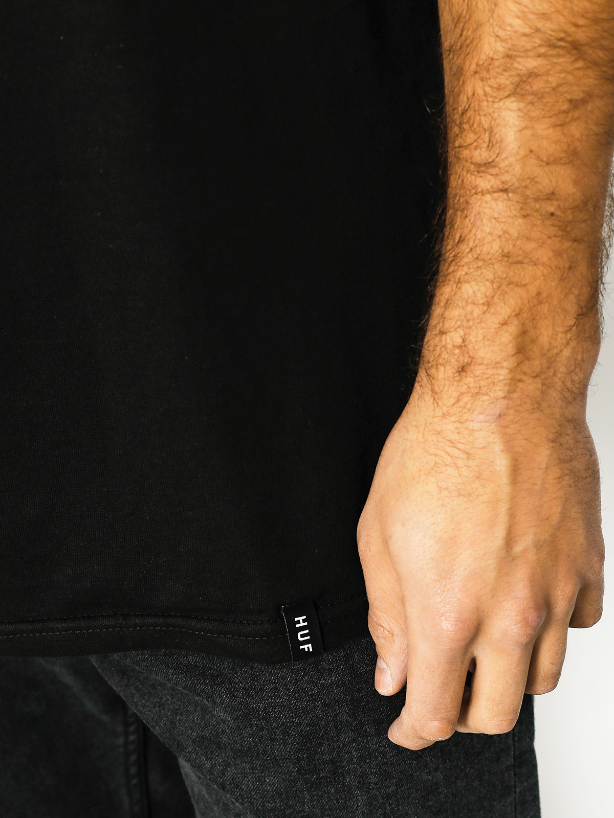 HUF T-shirt Triple Triangle (black)