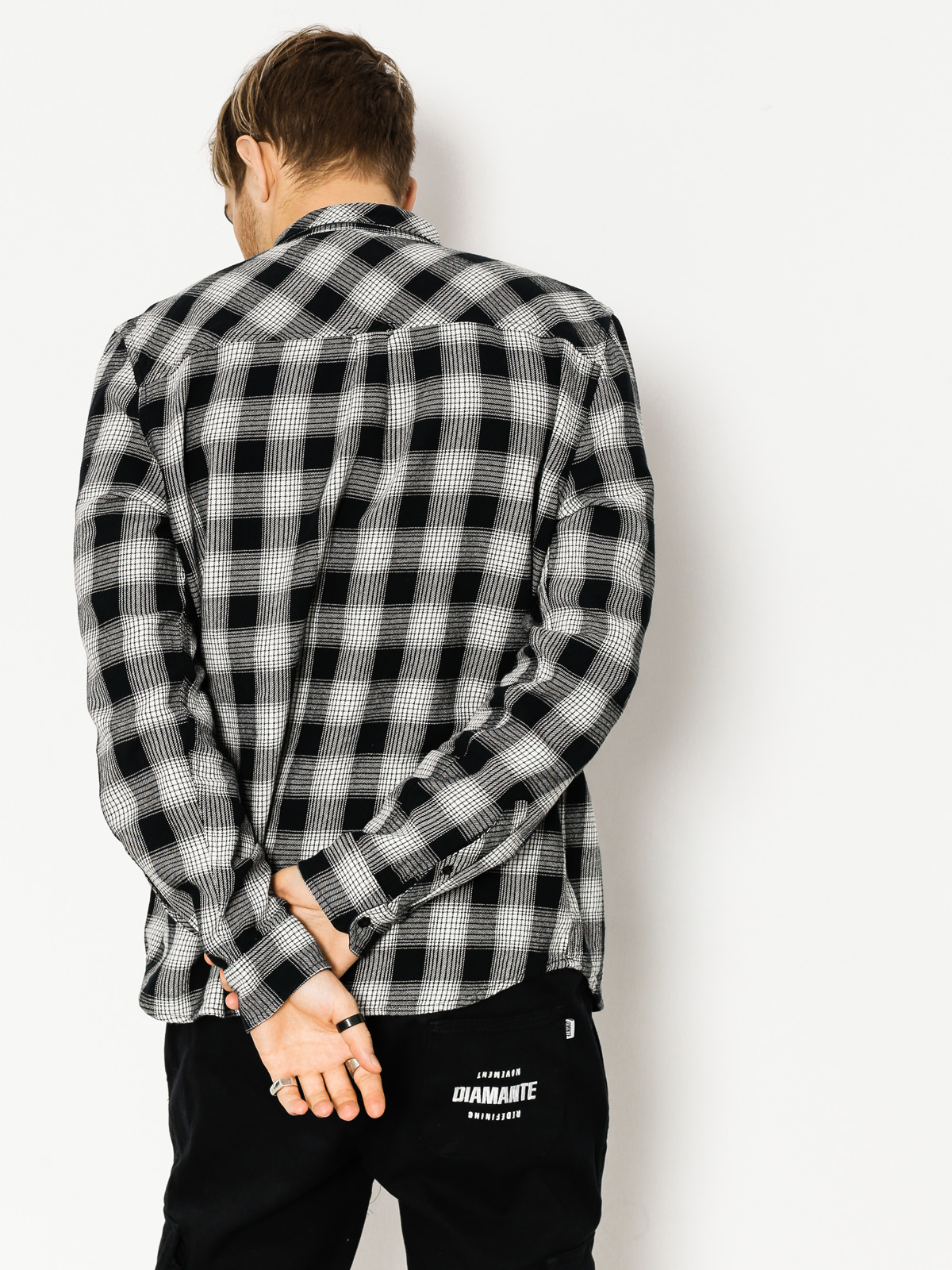 Element Hemd Clark Ls (flint black)