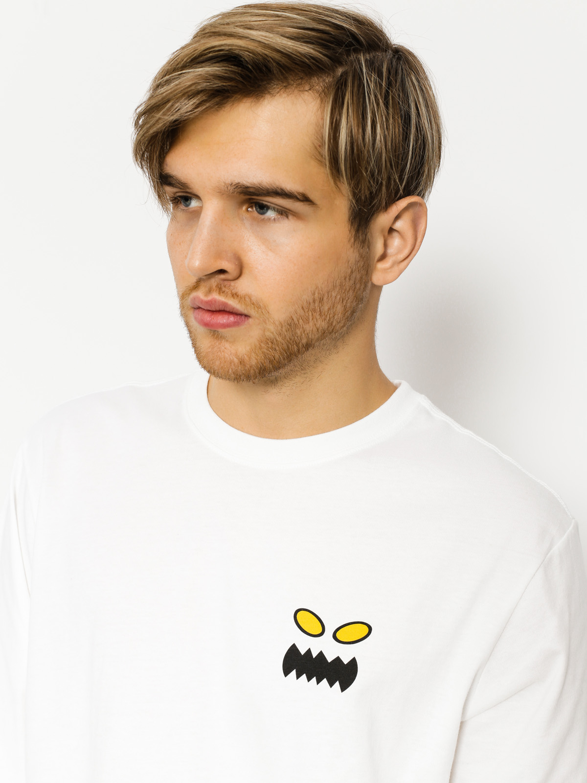 RVCA Longsleeve Toy Machine X Rvca L (white)