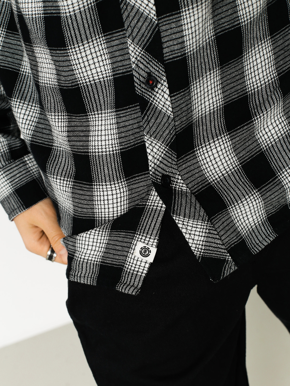 Element Hemd Clark Ls (flint black)