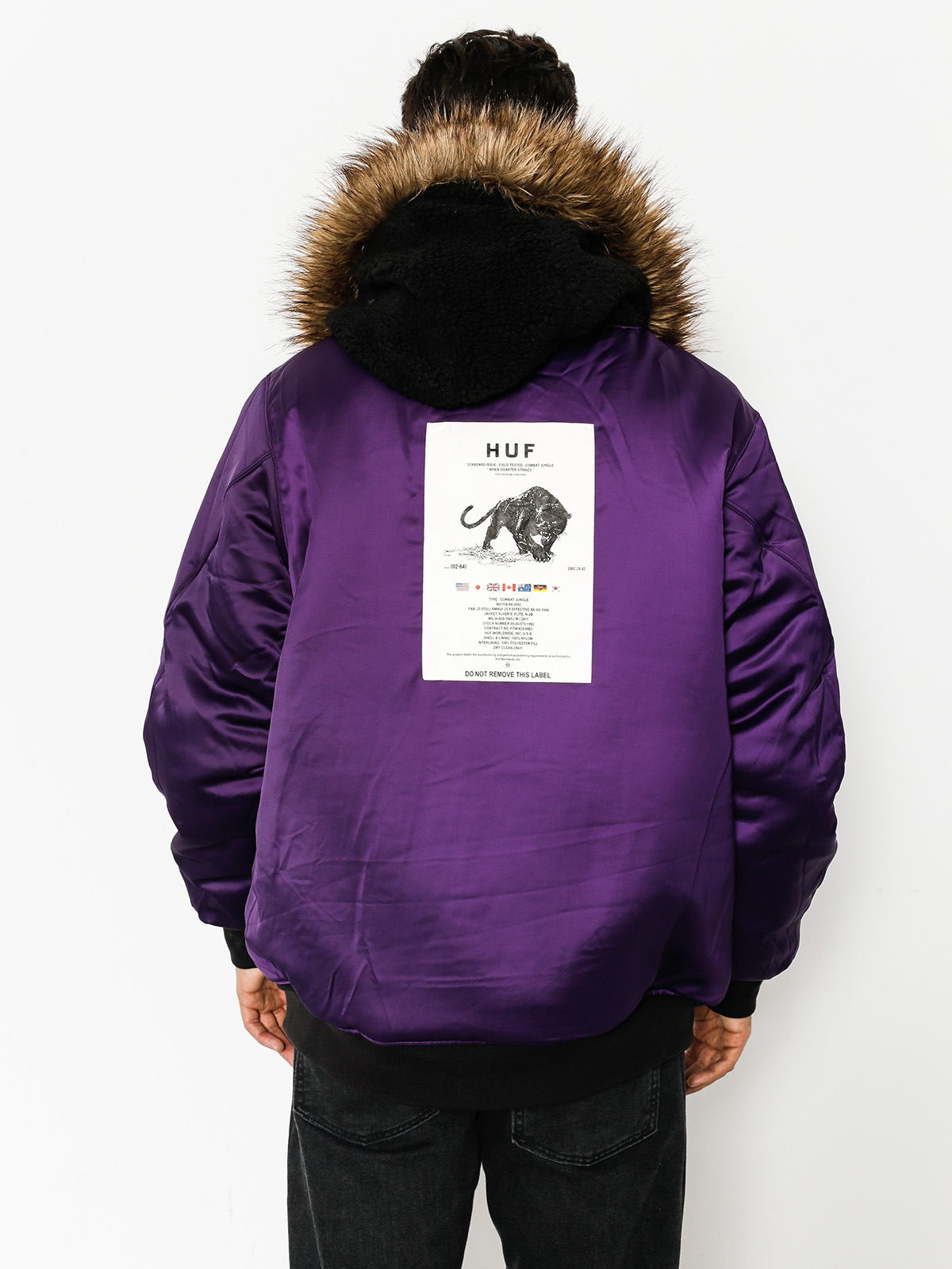 HUF Jacket N2B (black)