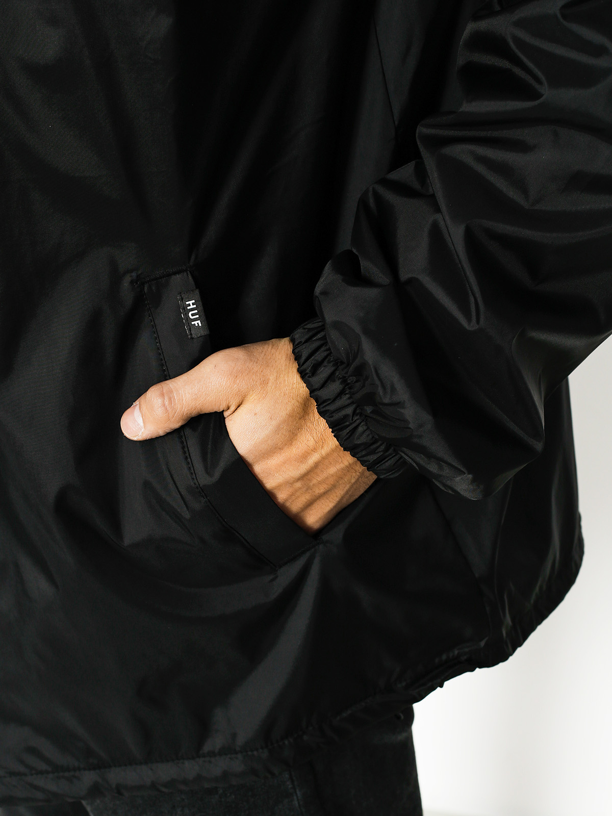HUF Jacket Classic H Coaches (black)