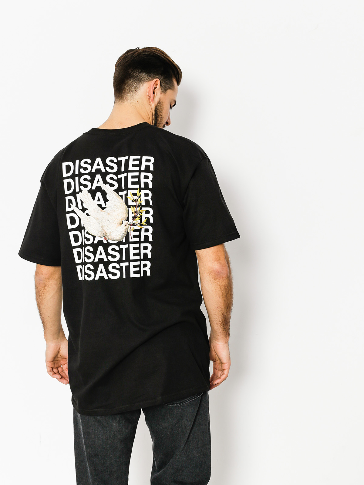 HUF T-shirt Disaster Dove (black)