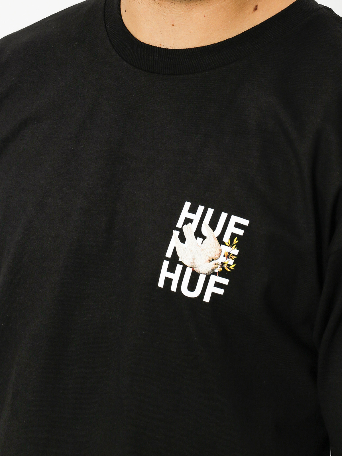 HUF T-shirt Disaster Dove (black)