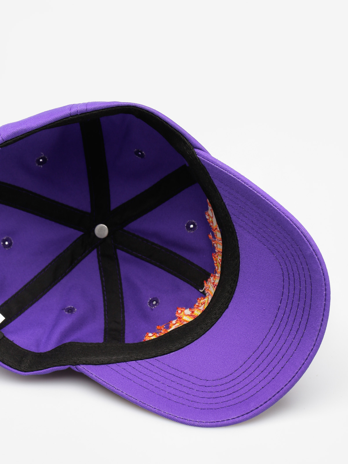 Thrasher Cap Flame Old Timer (purple)