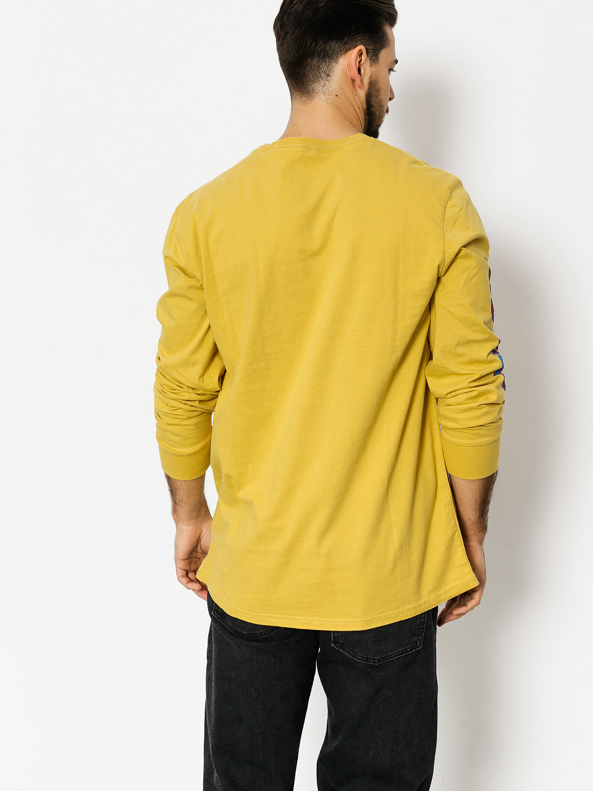 Brixton Longsleeve Accelerate Pkt (washed yellow)