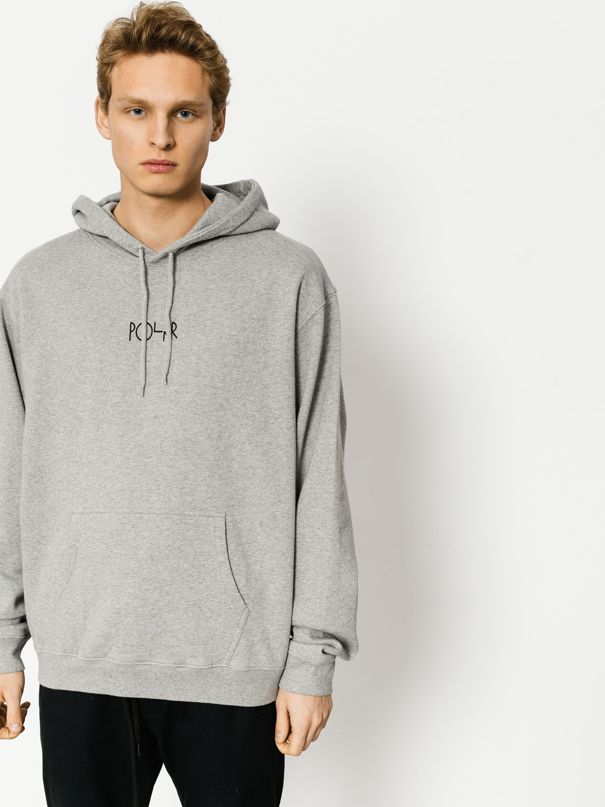 Polar Skate Hoodie American HD (grey heather)