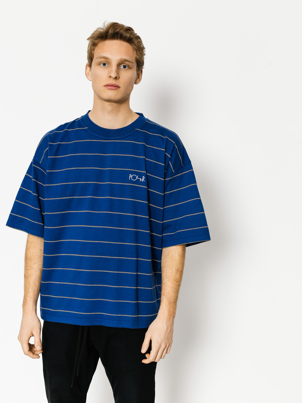 Polar Skate T-shirt Checkered Surf (blue)