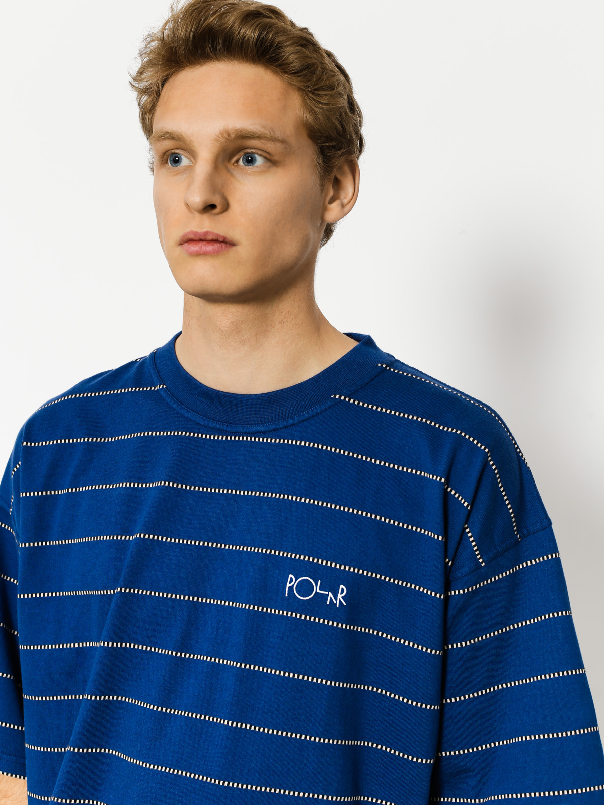 Polar Skate T-shirt Checkered Surf (blue)