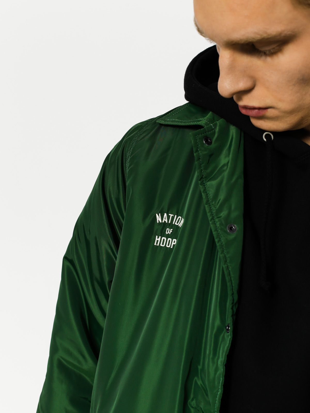 K1x Jacke Noh Basketball Coach (forest green)