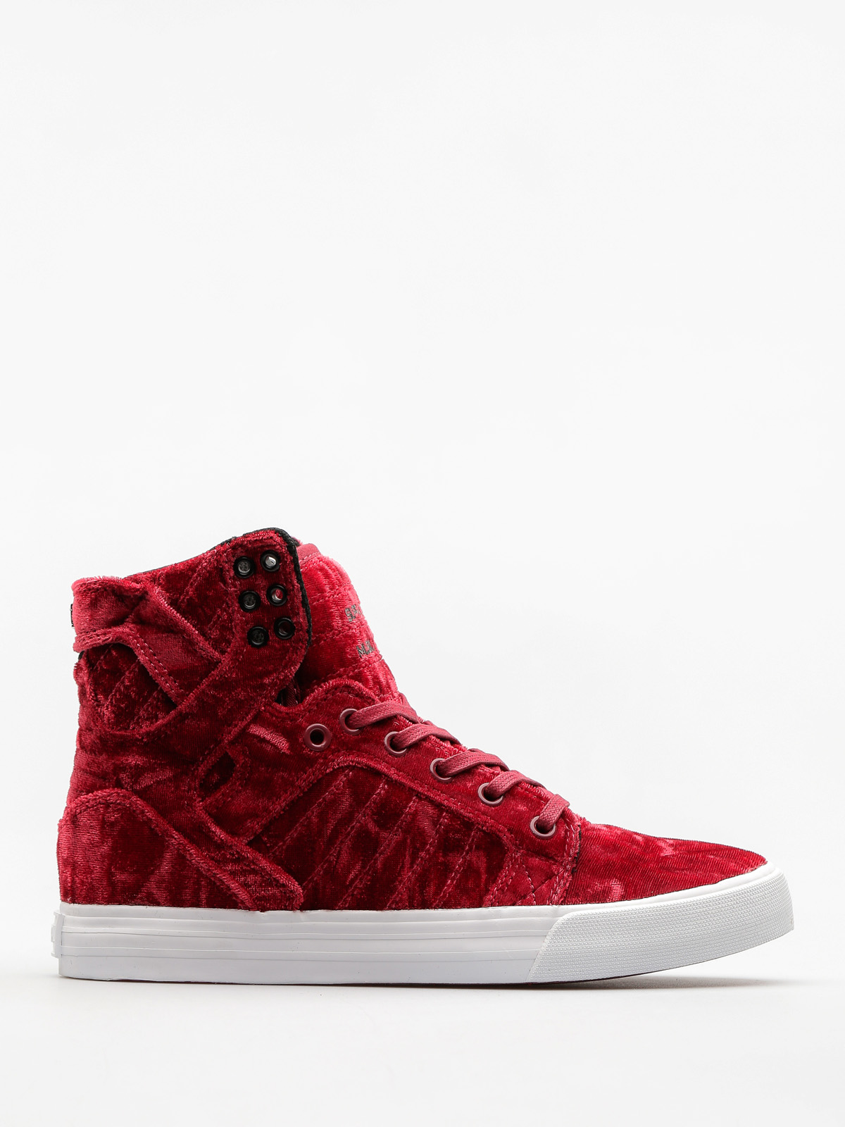 Supra Shoes Skytop Wmn (dark ruby/white)