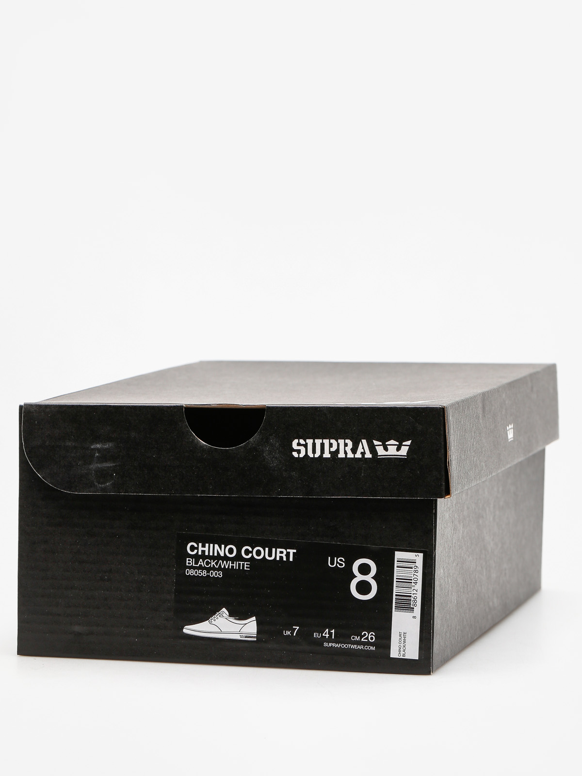 Supra Shoes Chino Court (black/white)