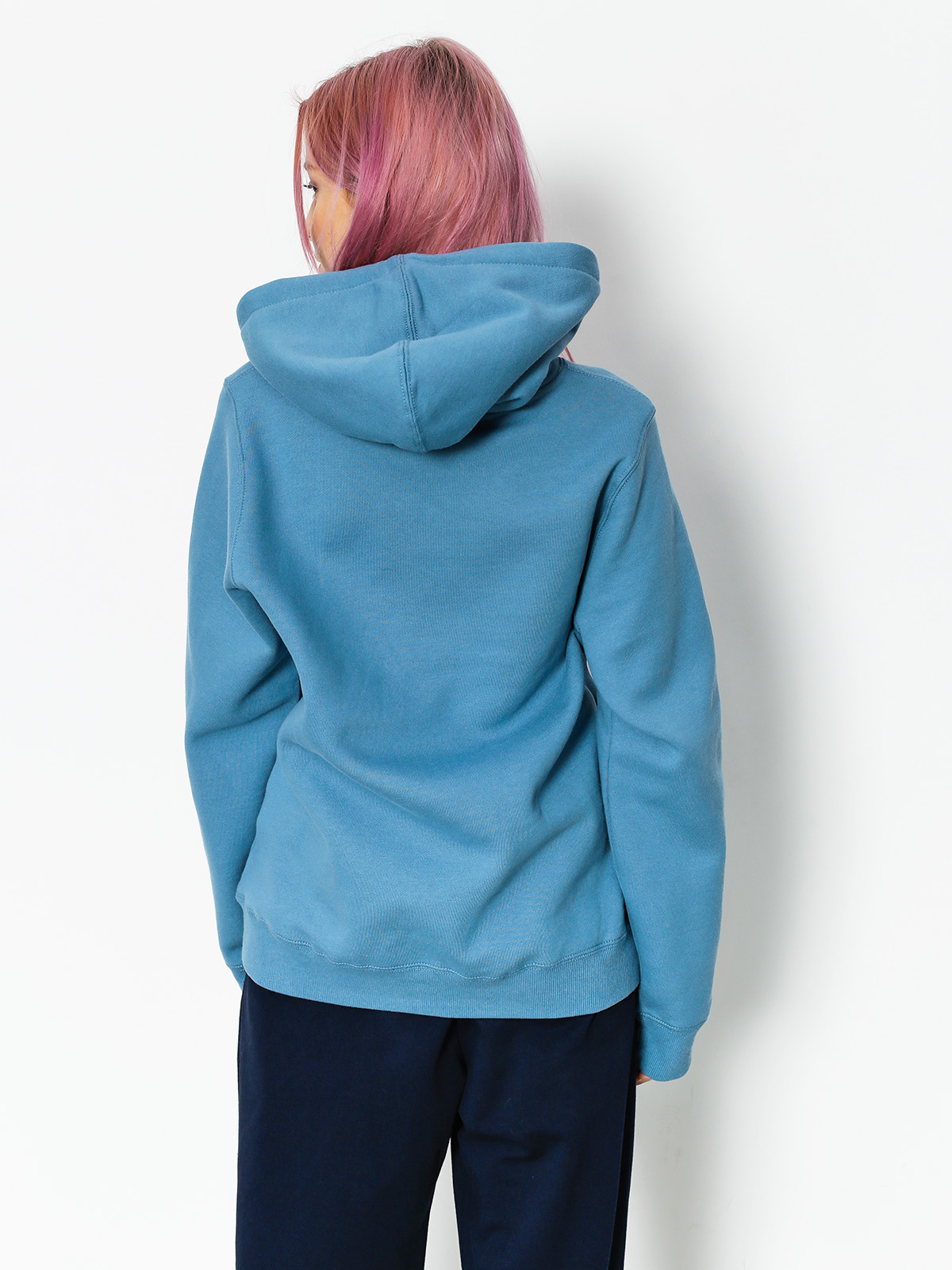 Stussy Hoodie 80 17 Fm HD Wmn - blue (steel)