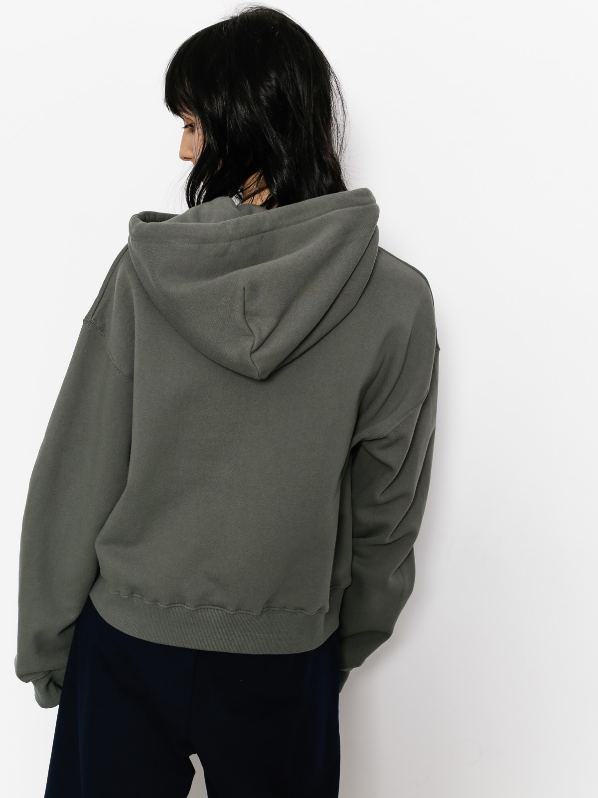 stussy cropped hoodie