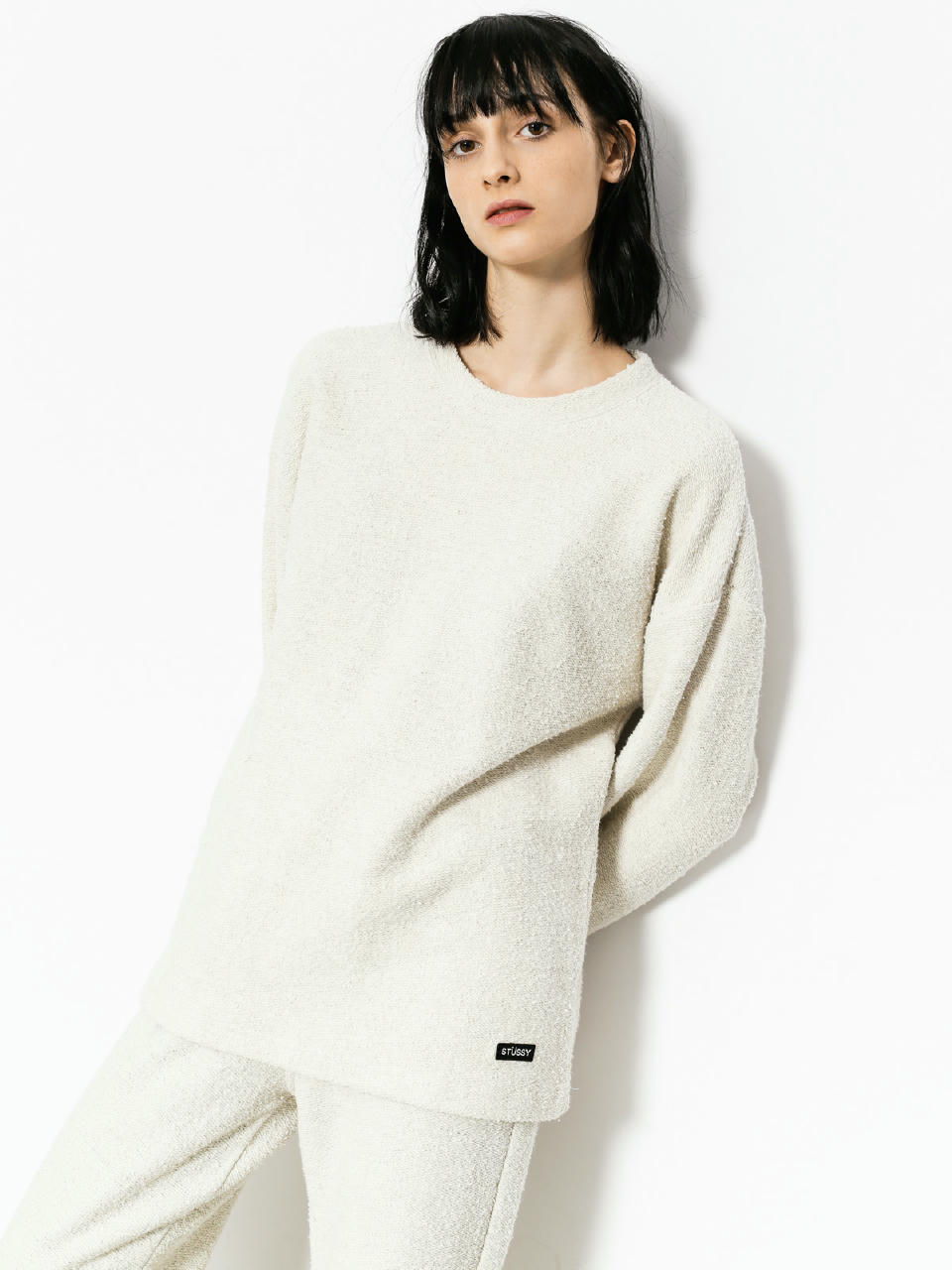 Stussy Longsleeve Swan Wmn (natural)