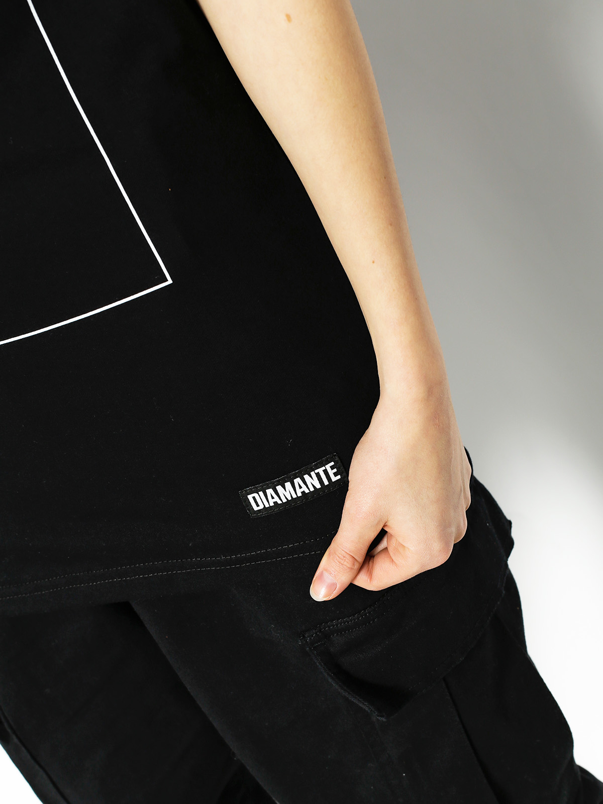 Diamante Wear T-shirt My Brain Wmn (black)