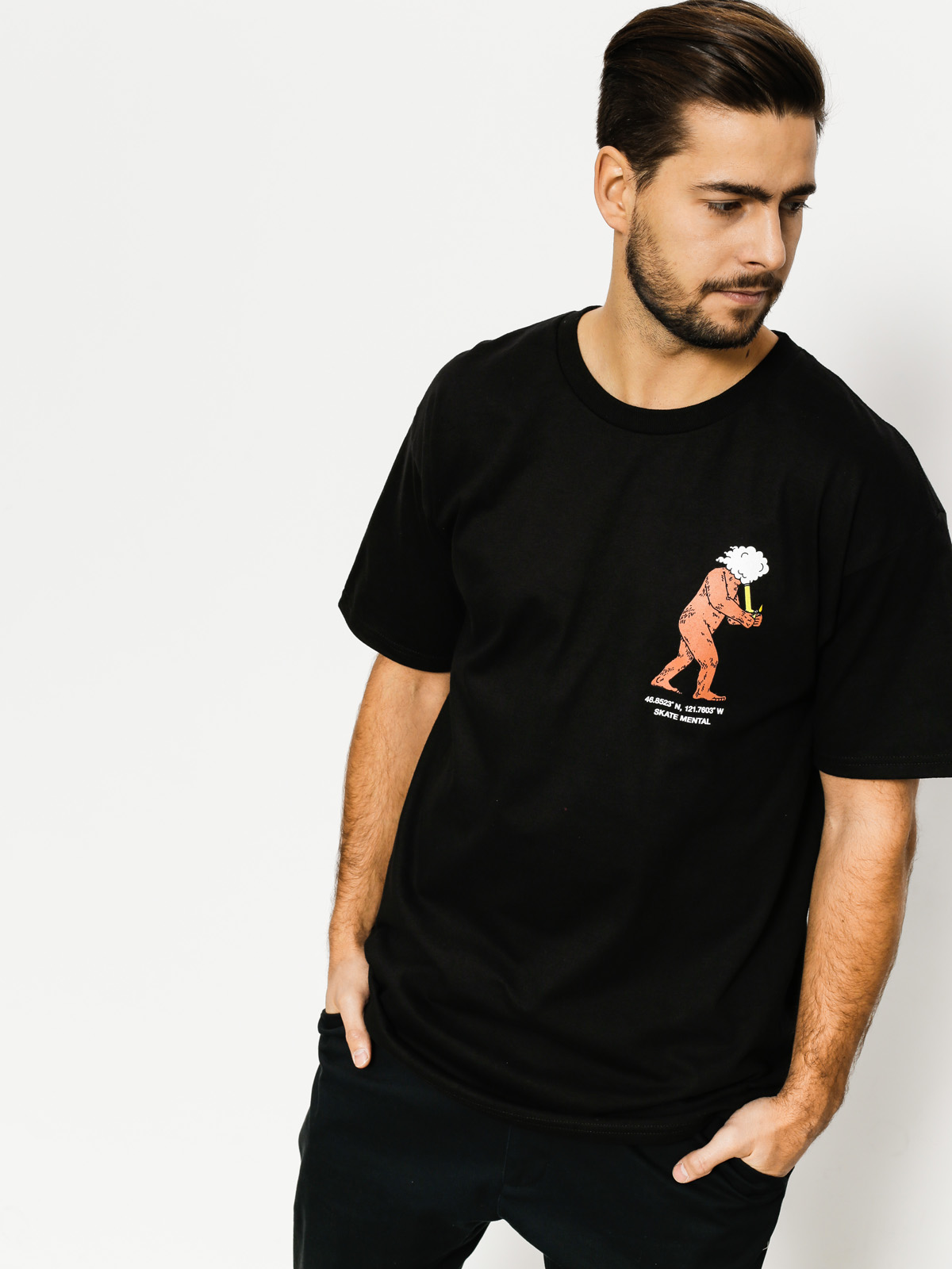 Skate Mental T-shirt Have You Seen Him (black)