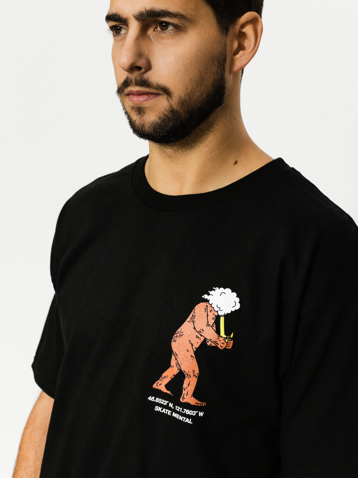 Skate Mental T-shirt Have You Seen Him (black)