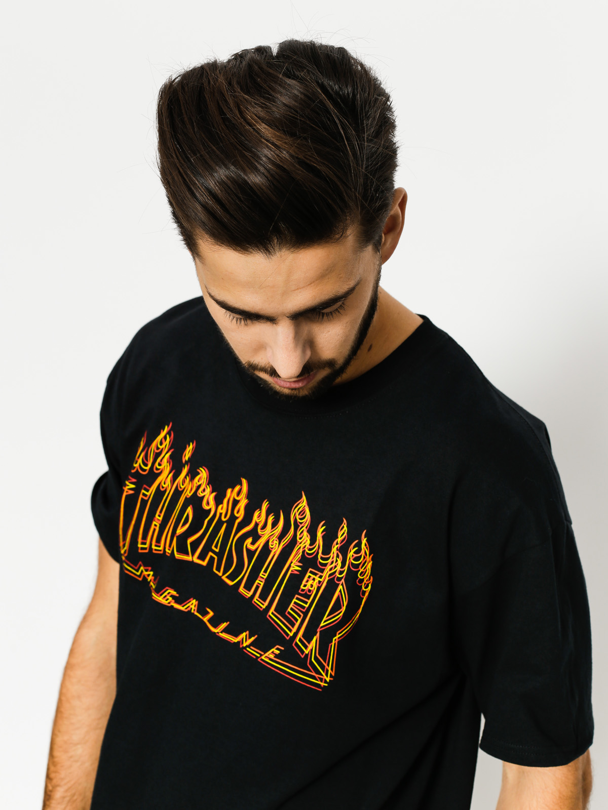Thrasher T-shirt Richter (black)