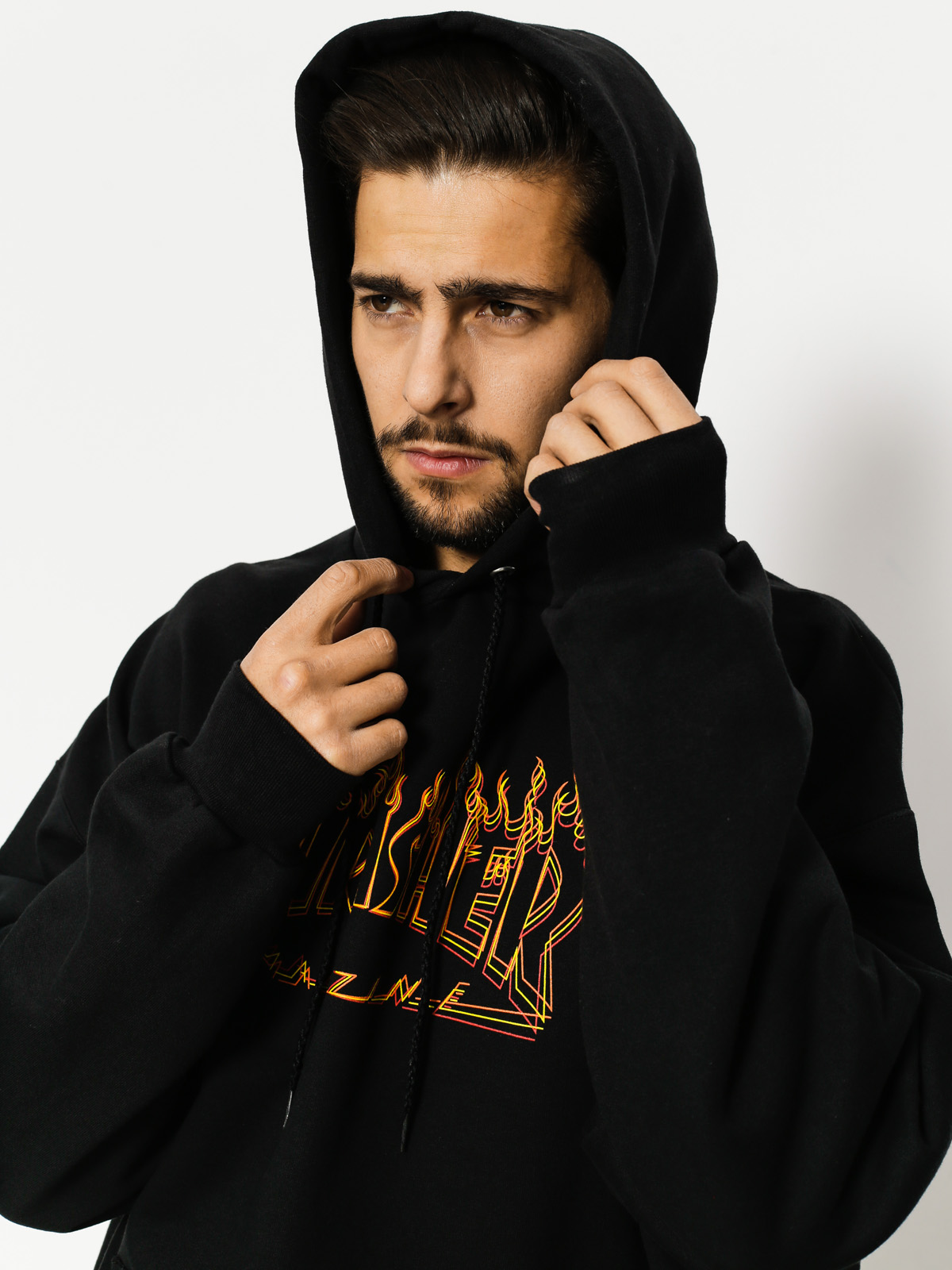 Thrasher Hoody Richter HD (black)