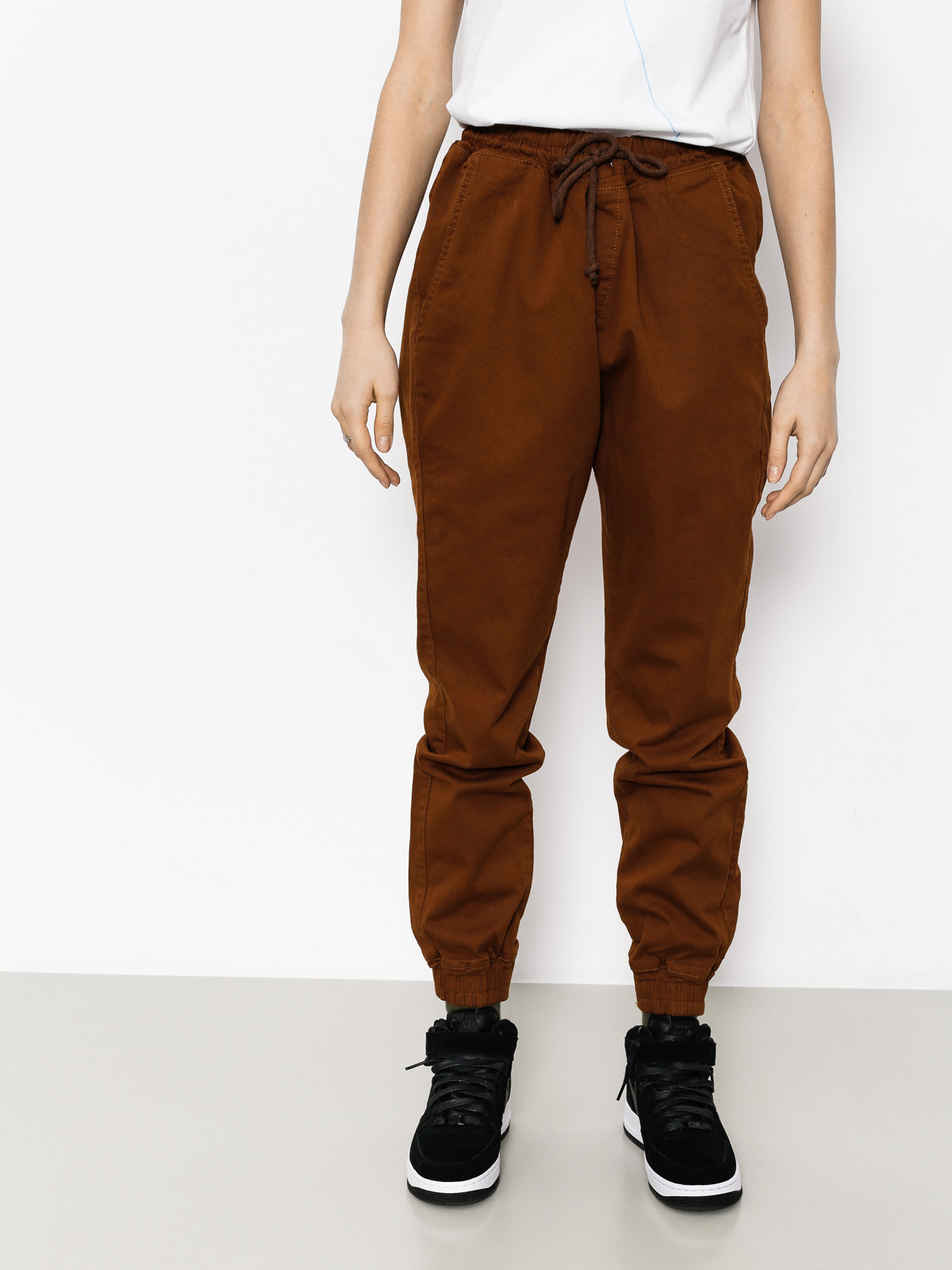 Diamante Wear Pants Rm Classic Jogger (brown)