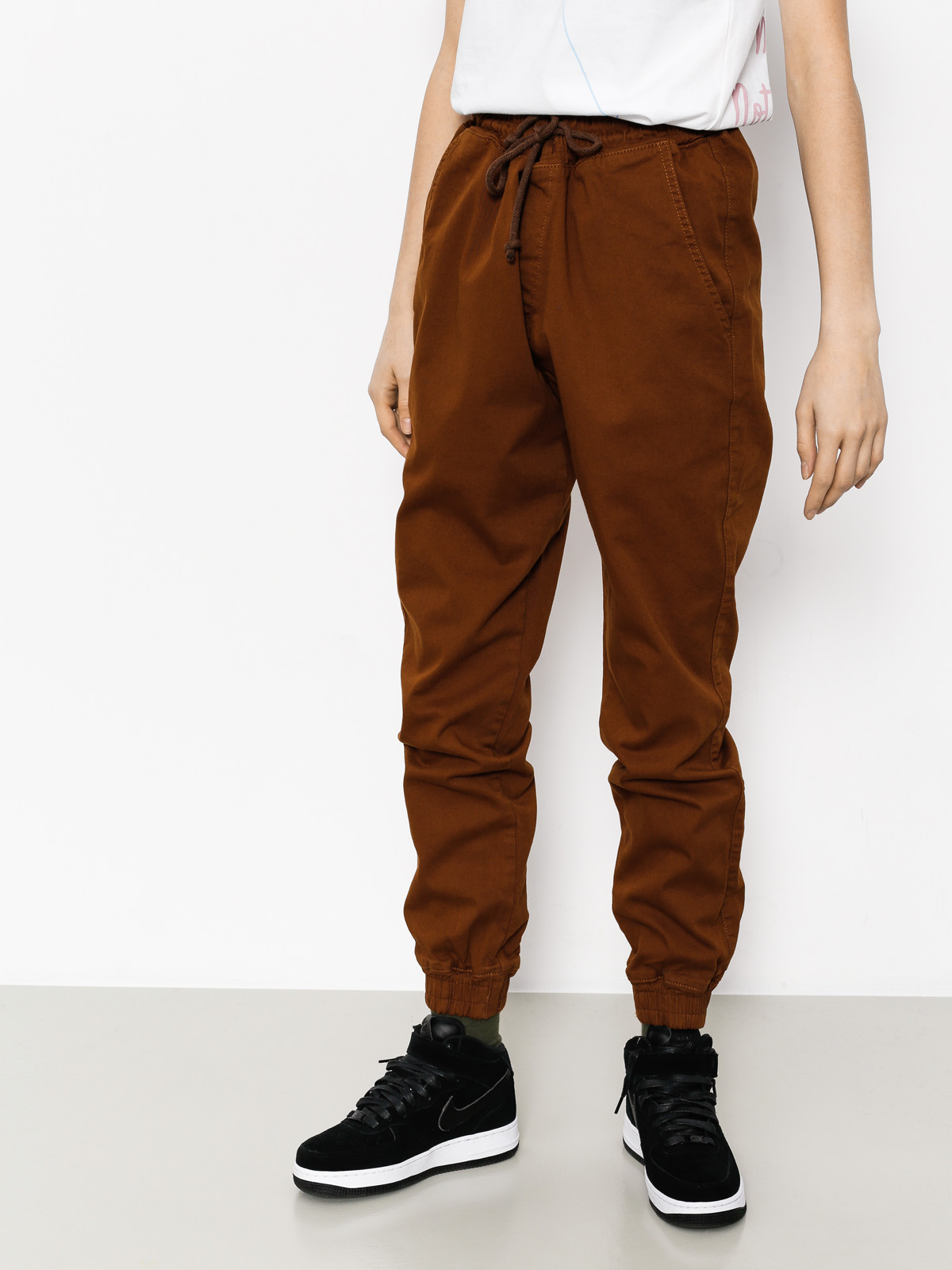 Diamante Wear Pants Rm Classic Jogger (brown)