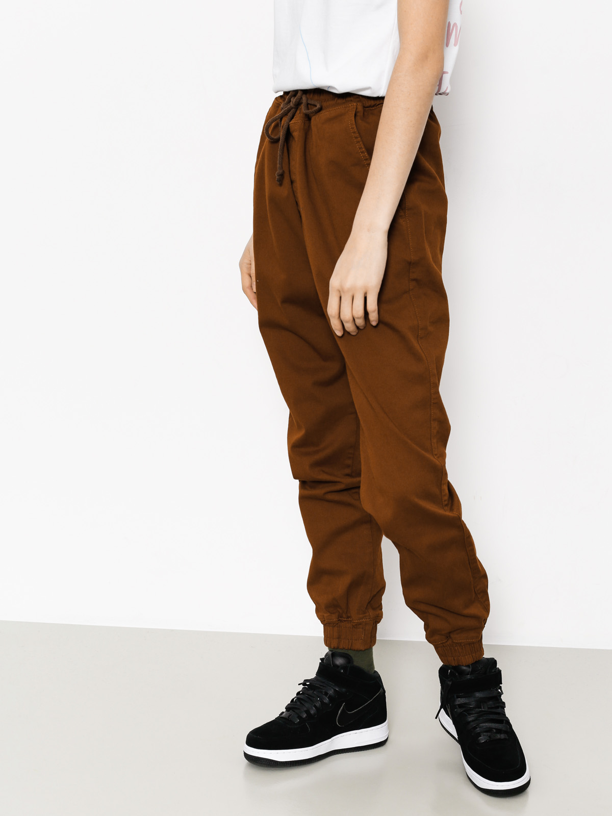 Diamante Wear Pants Rm Classic Jogger (brown)