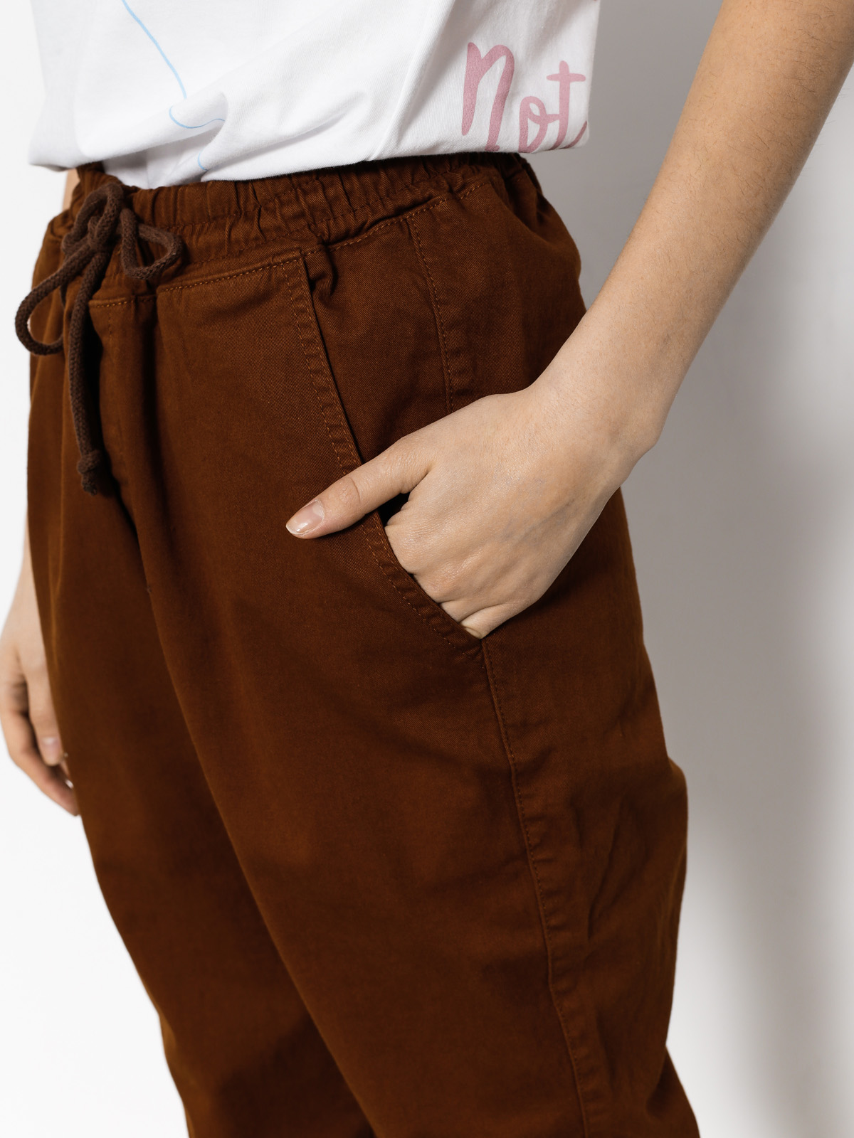 Diamante Wear Pants Rm Classic Jogger (brown)