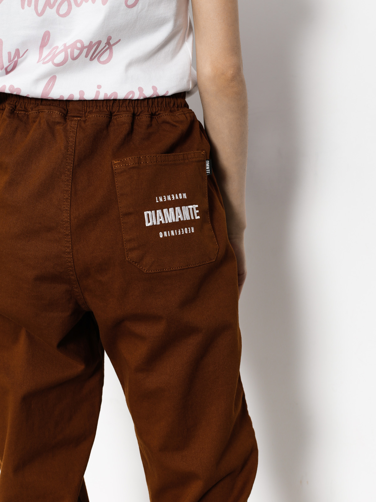 Diamante Wear Pants Rm Classic Jogger (brown)