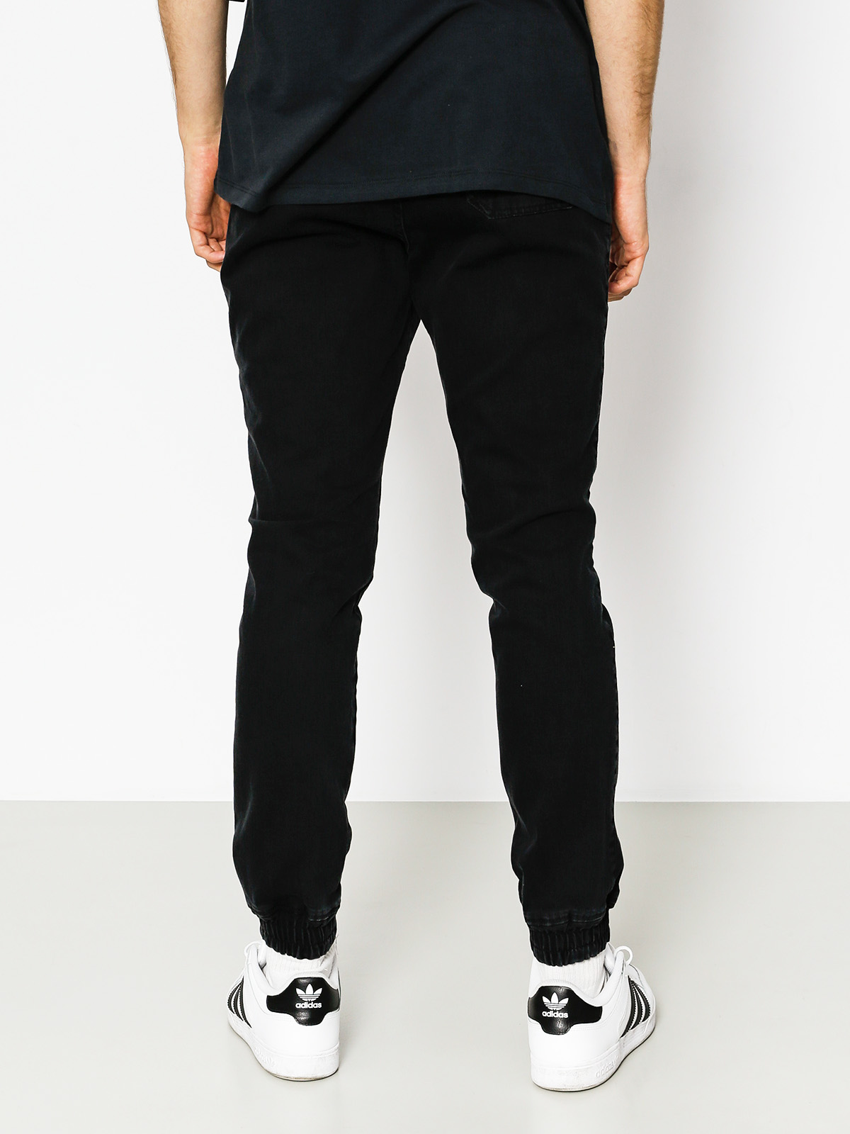 Diamante Wear Hose Rm Jogger Jeans (black)