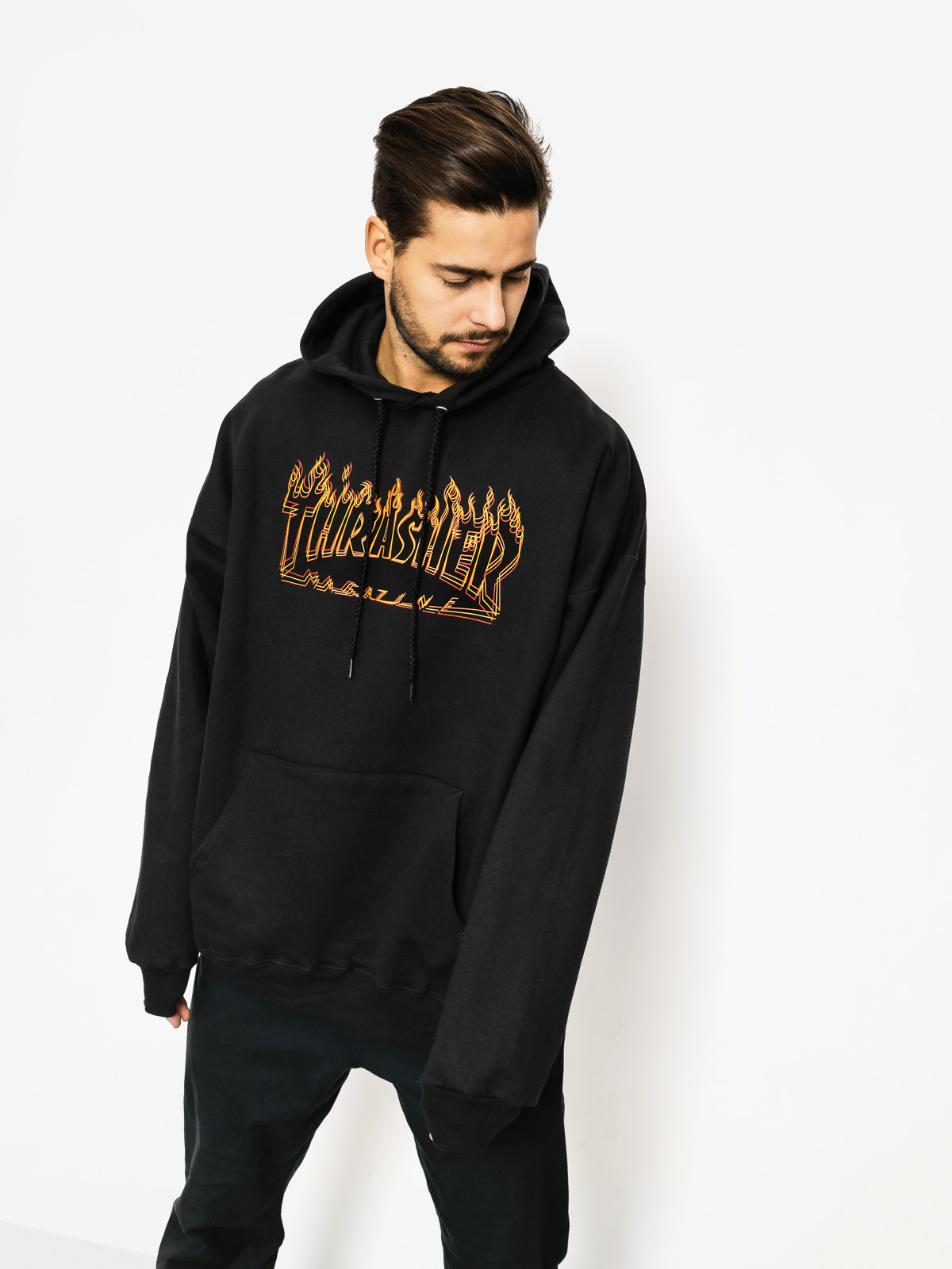 Thrasher Hoody Richter HD (black)