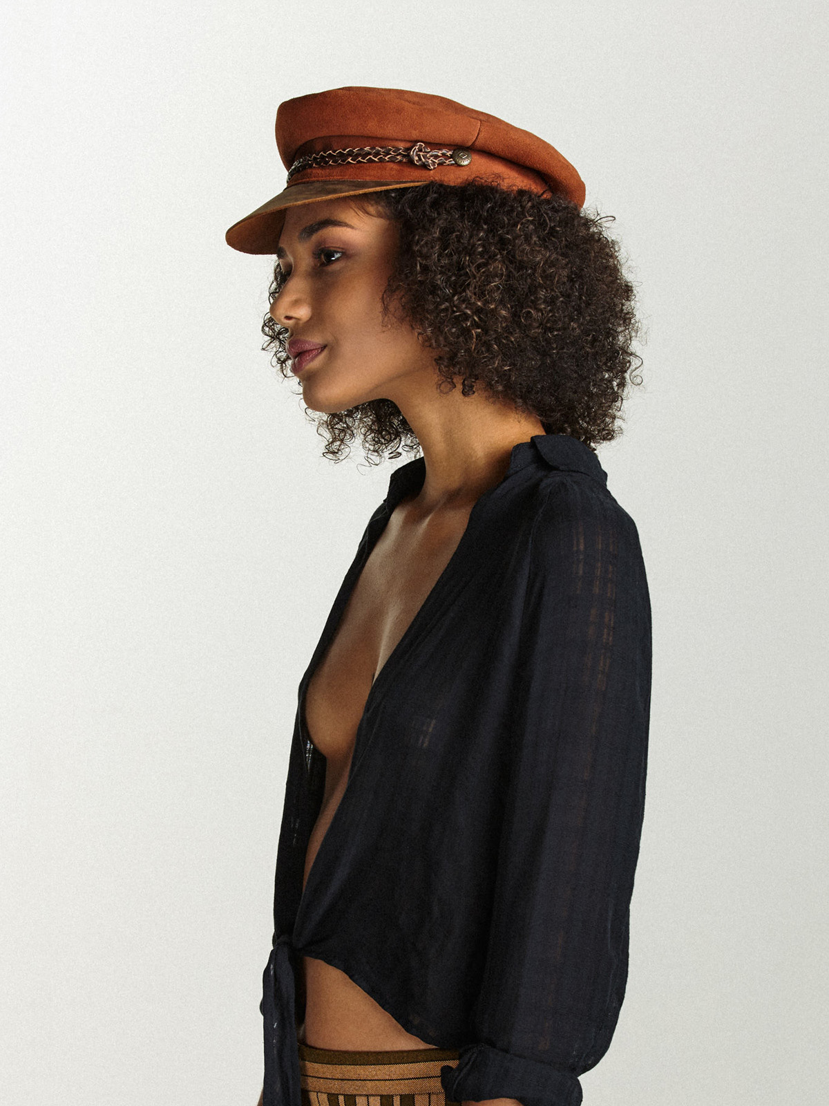 Brixton Flat cap Kayla ZD Wmn (rust)