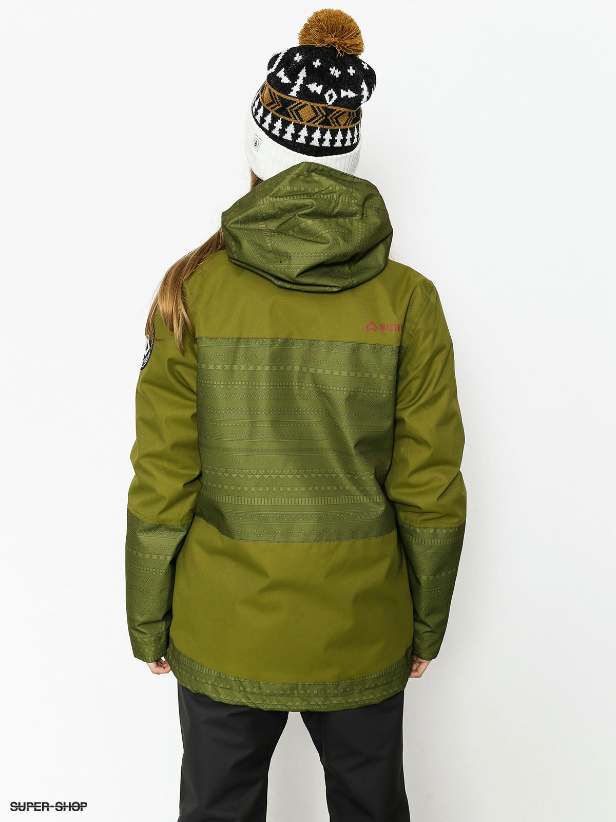 Westbeach Snowboard jacket Waltz Jacket Wmn (combat green fairisle)