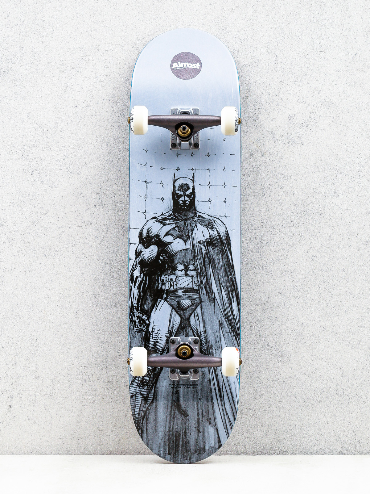 Almost Skateboard Batman Jim Lee (steel blue/black)