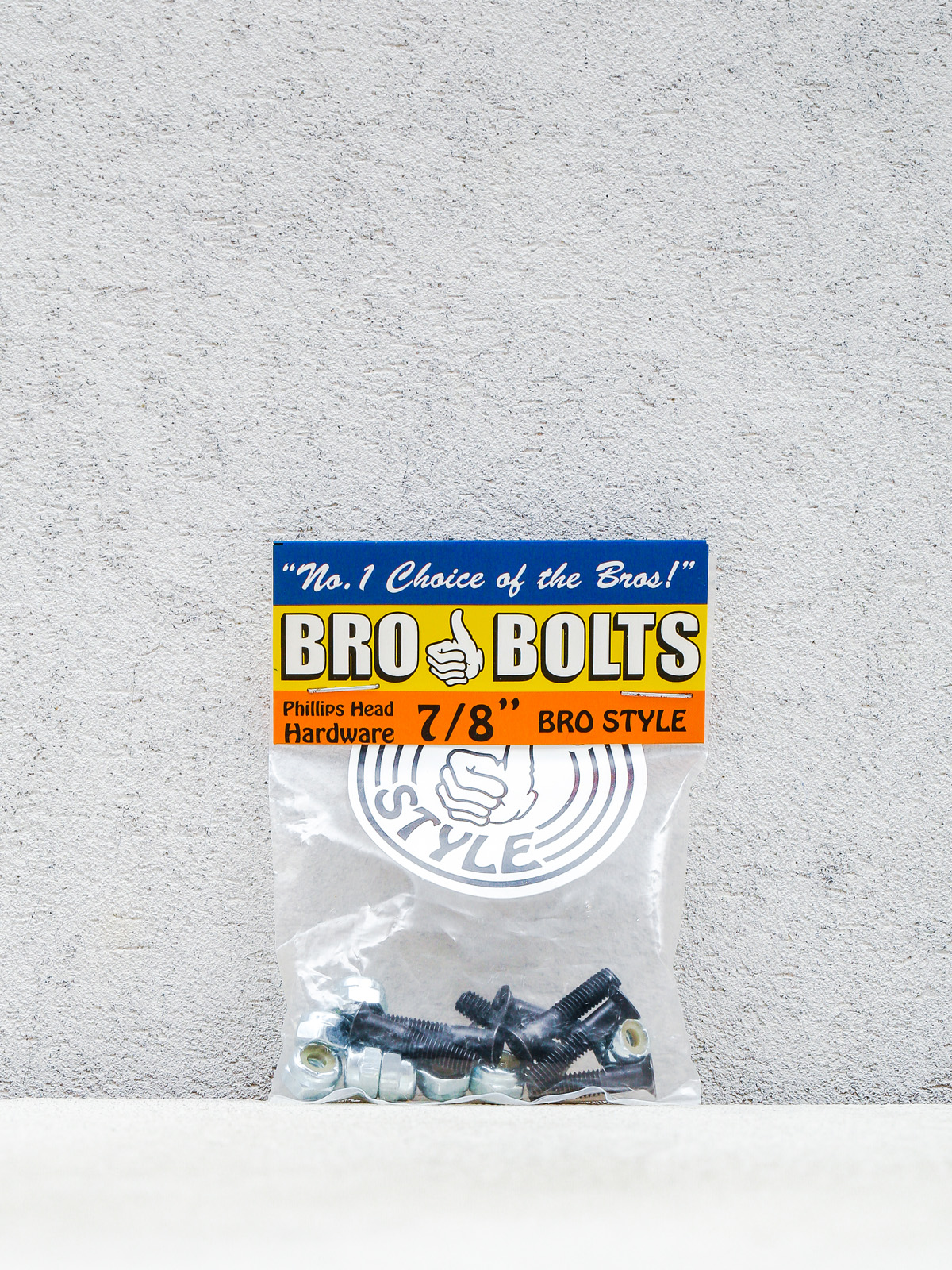 Bro Style Bolts Hardware Phillips Head (black/silver)