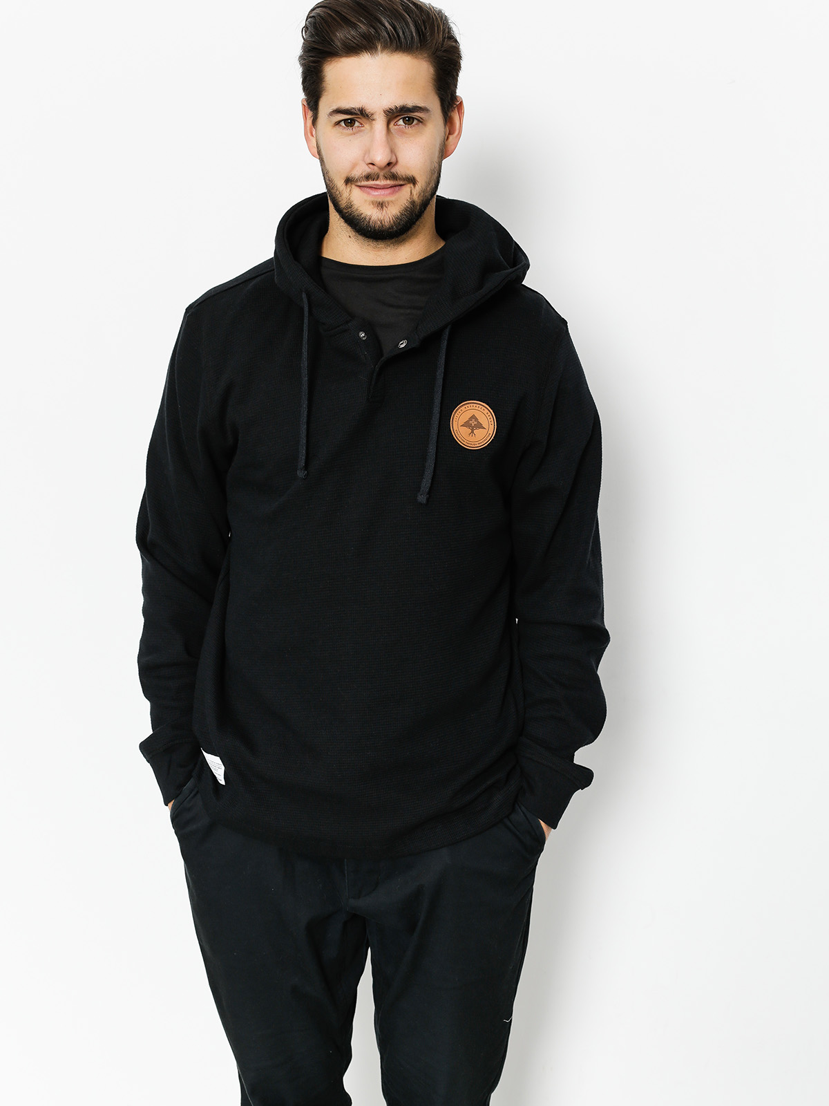 Lrg black hoodie hotsell