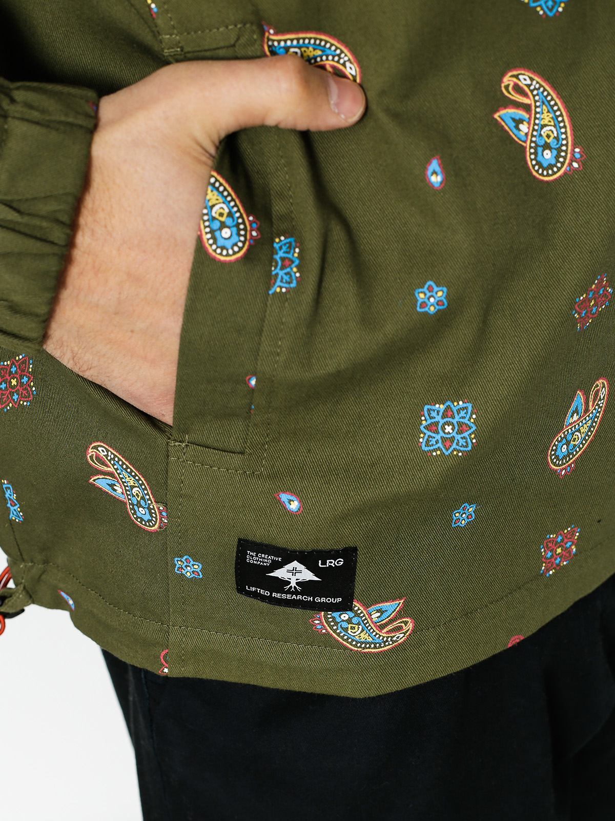 LRG Jacket Skillz Anorack (burnt olive)