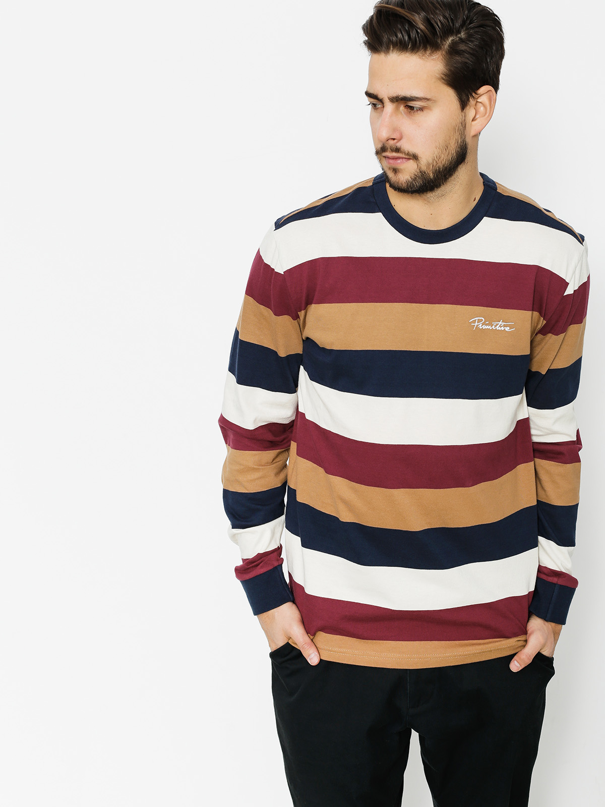 Primitive Longsleeve Classic Stripe (multi)