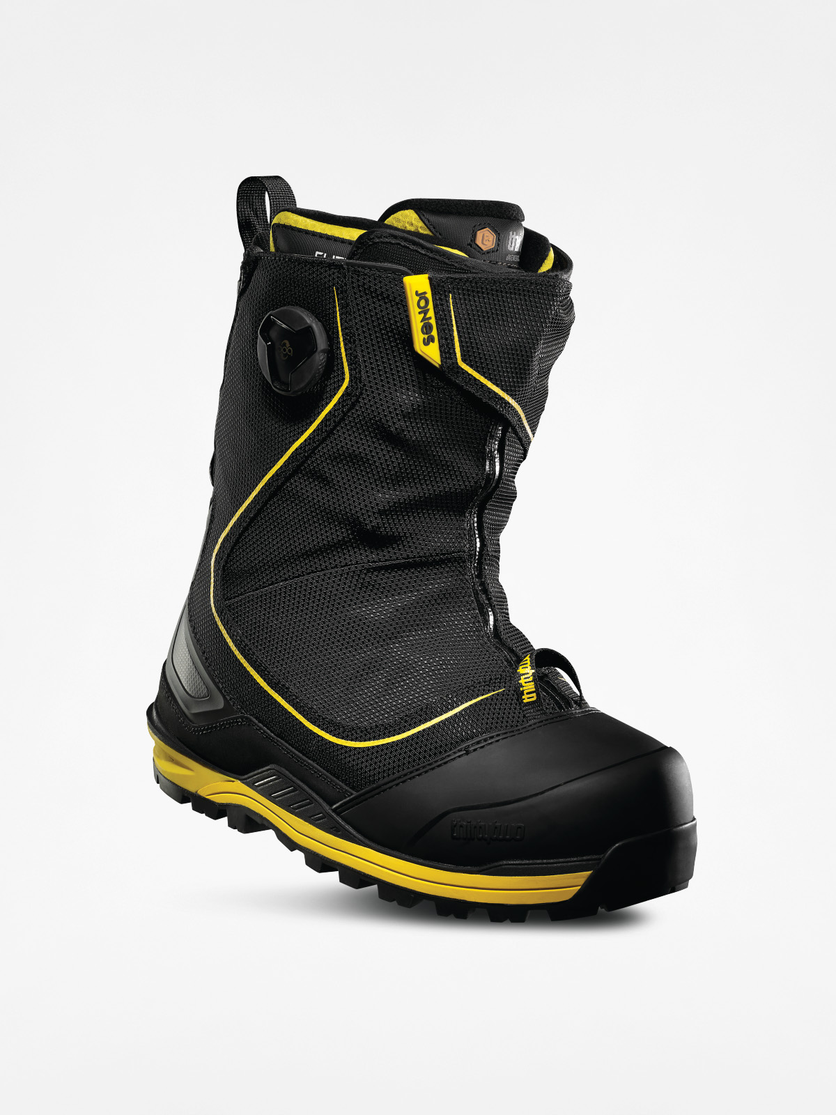 ThirtyTwo Snowboard boots Jones Mtb - black (black/yellow) display picture 2