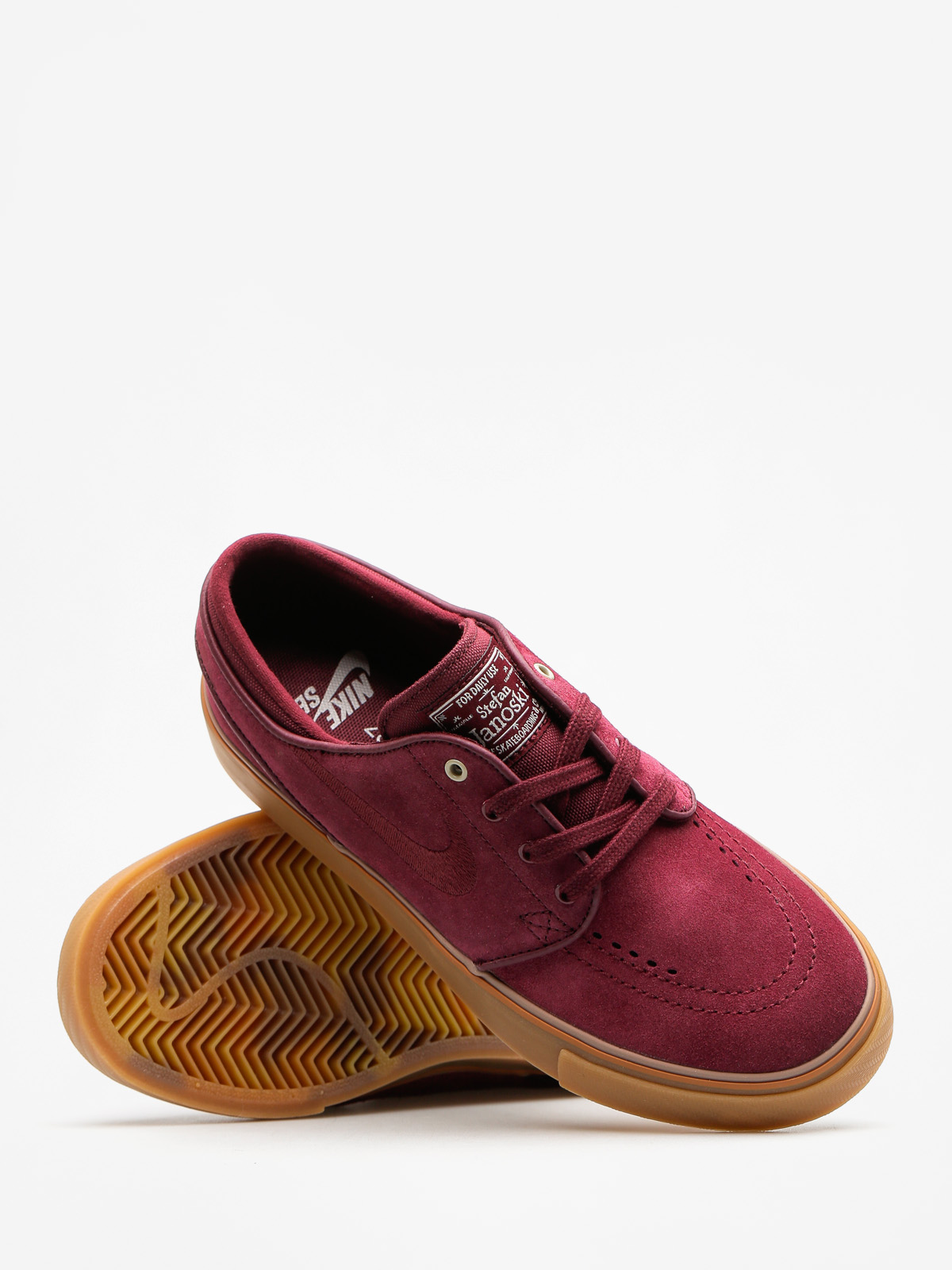 Nike SB Shoes Air Zoom Stefan Janoski Wmn burgundy (night maroon