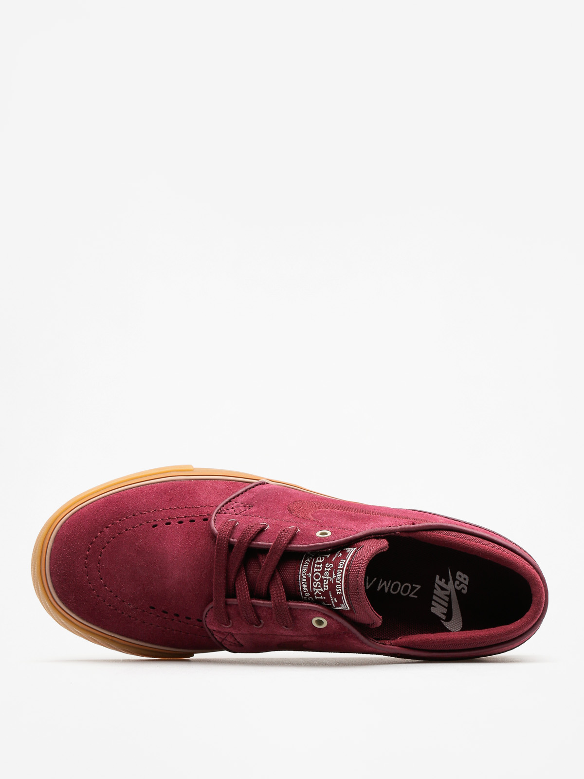 Nike SB Shoes Air Zoom Stefan Janoski Wmn (night maroon/night maroon light bone)