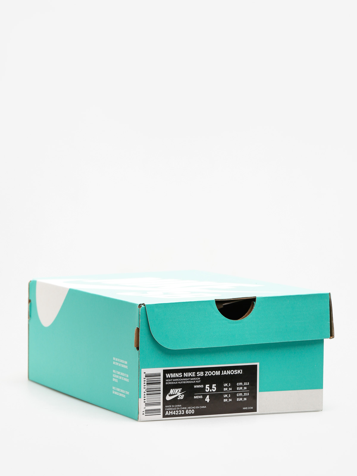 Nike SB Shoes Air Zoom Stefan Janoski Wmn (night maroon/night maroon light bone)