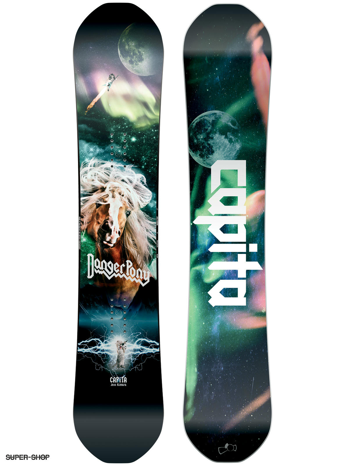 Capita Snowboard Jess Kimura Pro 146 Wmn (black/multi/white)